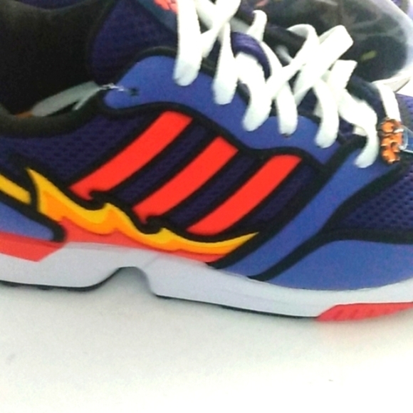ZX 1000 THE SIMPSONS FLAMING MOES SNEAKERS ADIDAS ORIGINAL H05790 SIZE 7 NWT - Picture 3 of 13